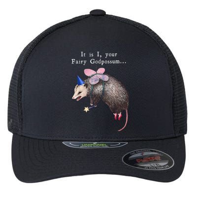 It Is I Your Fairy Godpossum Flexfit Unipanel Trucker Cap