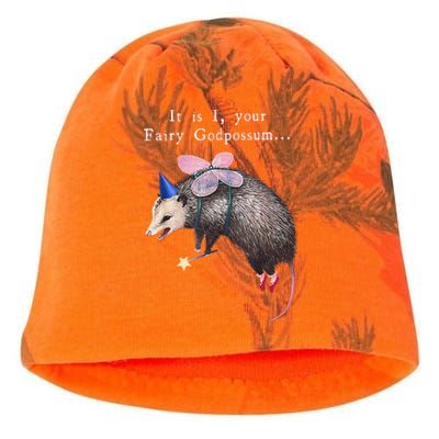 It Is I Your Fairy Godpossum Kati - Camo Knit Beanie