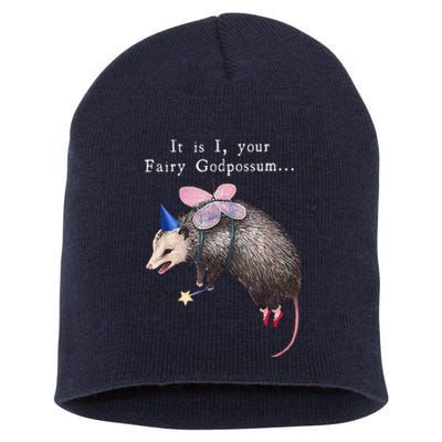 It Is I Your Fairy Godpossum Short Acrylic Beanie