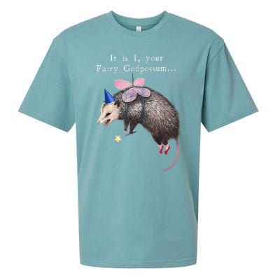 It Is I Your Fairy Godpossum Sueded Cloud Jersey T-Shirt