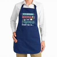 If It Involves Books And Pajamas Book Lover Gift Apron
