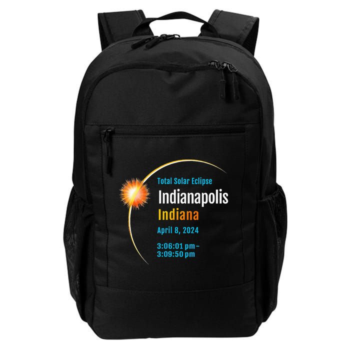 Indianapolis Indiana IN Total Solar Eclipse 2024 1 Backpack