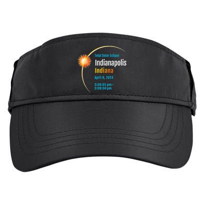Indianapolis Indiana IN Total Solar Eclipse 2024 1 Adult Drive Performance Visor