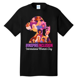 Inspire Inclusion International Women Day 2024 Tall T-Shirt