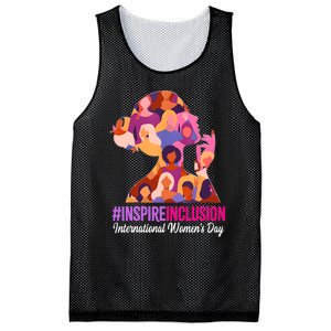 Inspire Inclusion International Women Day 2024 Mesh Reversible Basketball Jersey Tank