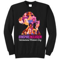 Inspire Inclusion International Women Day 2024 Tall Sweatshirt