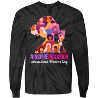 Inspire Inclusion International Women Day 2024 Tie-Dye Long Sleeve Shirt