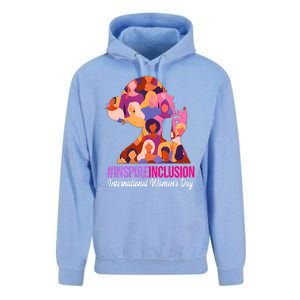 Inspire Inclusion International Women Day 2024 Unisex Surf Hoodie