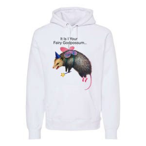 It Is I Your Fairy Godpossum Funny Design Premium Hoodie