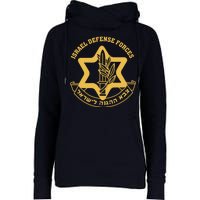 Idf Israel Israeli Defense Forces Zahal Womens Funnel Neck Pullover Hood