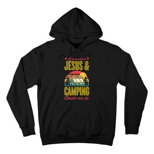 If It Involves Jesus And Camping Count Me In Hoodie