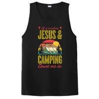 If It Involves Jesus And Camping Count Me In PosiCharge Competitor Tank