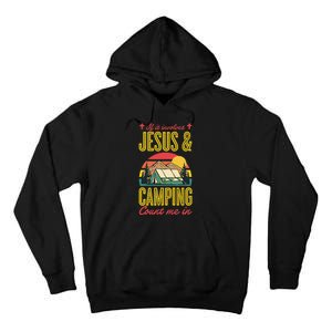 If It Involves Jesus And Camping Count Me In Tall Hoodie