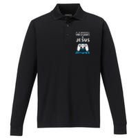 If It Involves Video Games & Jesus Count Me In Gaming Performance Long Sleeve Polo