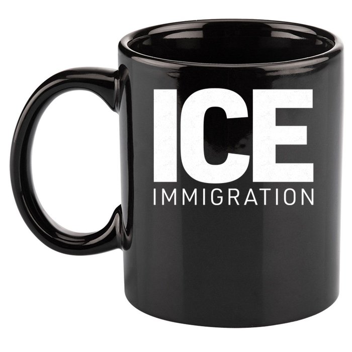 ICE Immigration 11oz C Handle Ceramic Mug