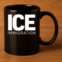 ICE Immigration 11oz C Handle Ceramic Mug