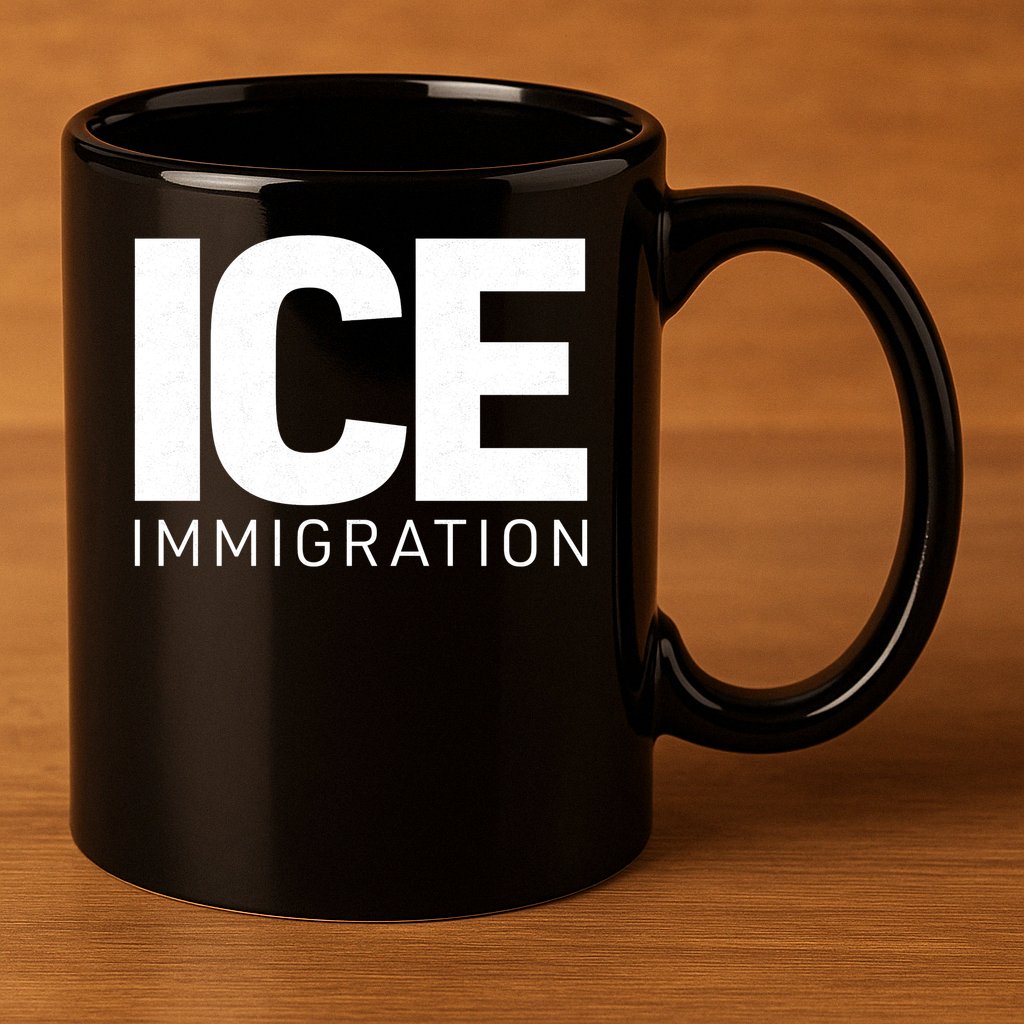 ICE Immigration 11oz C Handle Ceramic Mug