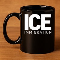 ICE Immigration 11oz C Handle Ceramic Mug