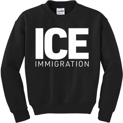 ICE Immigration Kids Sweatshirt