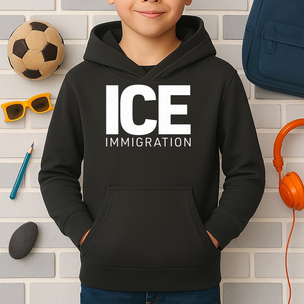 ICE Immigration Kids Hoodie