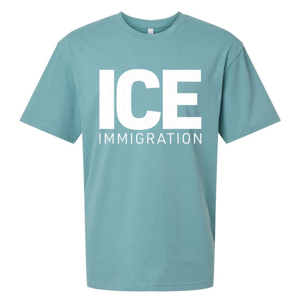 ICE Immigration Sueded Cloud Jersey T-Shirt