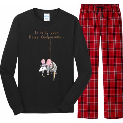 It Is I Your Fairy Godpossum Long Sleeve Pajama Set