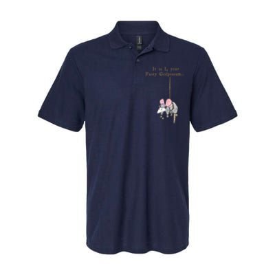 It Is I Your Fairy Godpossum Softstyle Adult Sport Polo