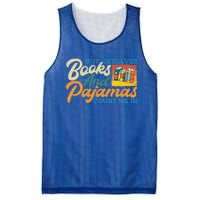 If It Involves Books And Pajamas Count Me In Book Lover Cool Gift Mesh Reversible Basketball Jersey Tank