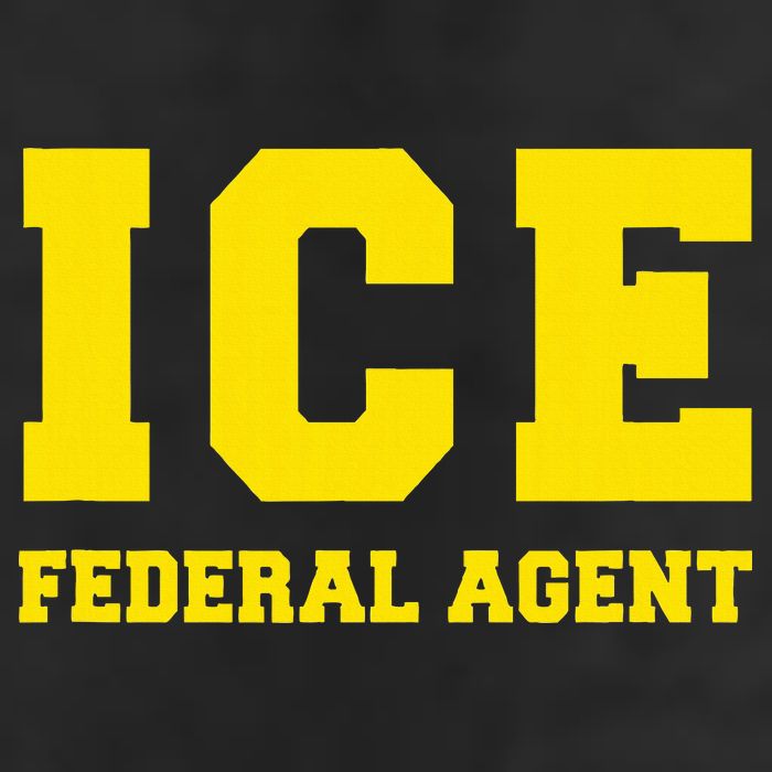 Ice Immigration 7 Panel Mesh Trucker Snapback Hat