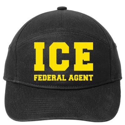Ice Immigration 7-Panel Snapback Hat
