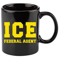 Ice Immigration 11oz C Handle Ceramic Mug