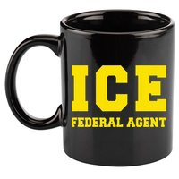 Ice Immigration 11oz C Handle Ceramic Mug