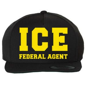 Ice Immigration Wool Snapback Cap