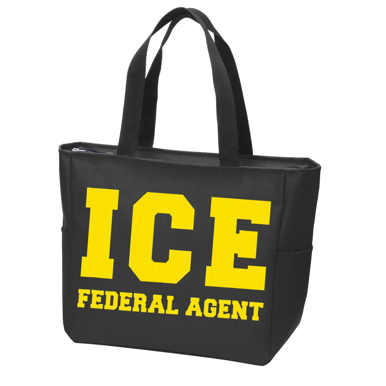 Ice Immigration Zip Tote Bag