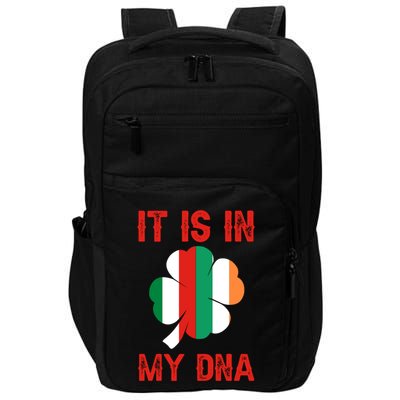 It Is In My Dna Irish Italian Gift Impact Tech Backpack