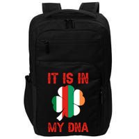 It Is In My Dna Irish Italian Gift Impact Tech Backpack