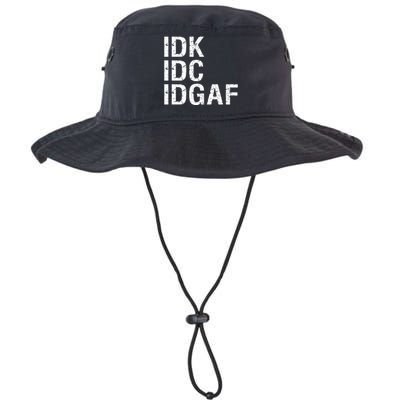 Idk Idc Idgaf Legacy Cool Fit Booney Bucket Hat