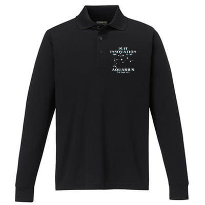 Is It Innovation Or Just Aquarius Genius Performance Long Sleeve Polo