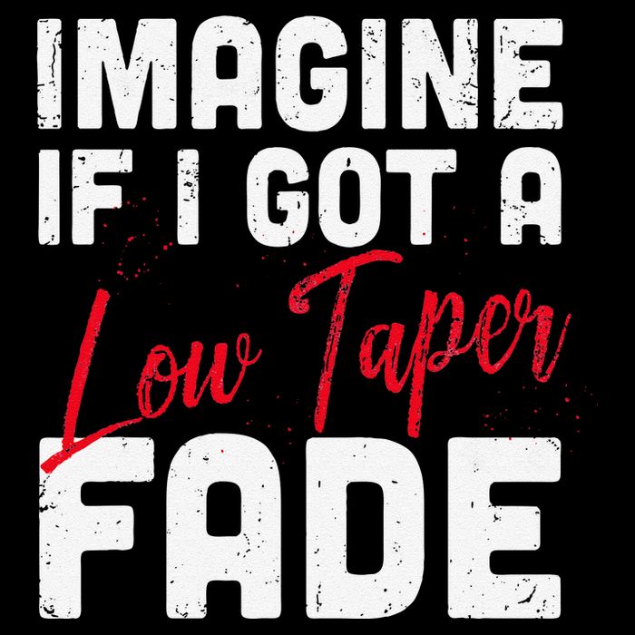 Imagine If I Got A Low Taper Fade Funny Hairstyle Meme 16 in Basic Backpack