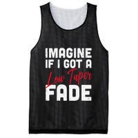Imagine If I Got A Low Taper Fade Funny Hairstyle Meme Mesh Reversible Basketball Jersey Tank