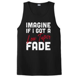 Imagine If I Got A Low Taper Fade Funny Hairstyle Meme PosiCharge Competitor Tank