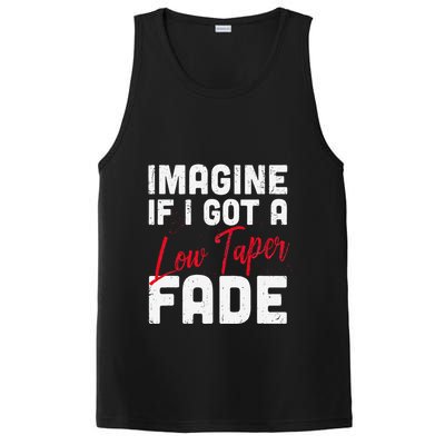 Imagine If I Got A Low Taper Fade Funny Hairstyle Meme PosiCharge Competitor Tank