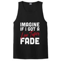 Imagine If I Got A Low Taper Fade Funny Hairstyle Meme PosiCharge Competitor Tank