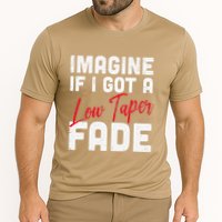 Imagine If I Got A Low Taper Fade Funny Hairstyle Meme Performance Shirt