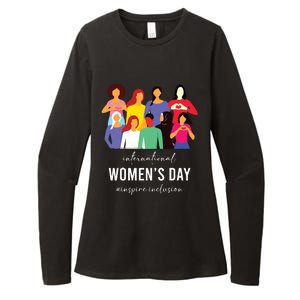 Inspire Inclusion International Women Day 2024 For Women Womens CVC Long Sleeve Shirt