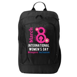 Inspire Inclusion International Women Day 2024 March 8 2024 City Backpack