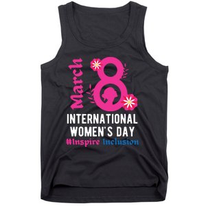 Inspire Inclusion International Women Day 2024 March 8 2024 Tank Top