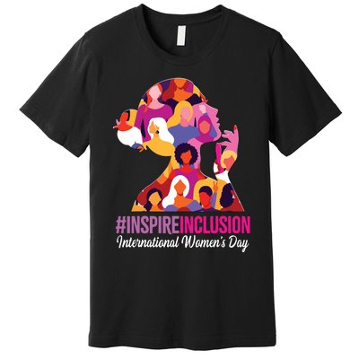 Inspire Inclusion International Women Day 2024 Premium T-Shirt