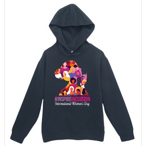 Inspire Inclusion International Women Day 2024 Urban Pullover Hoodie