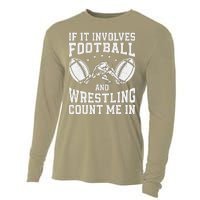 If It Involves Football And Wrestling Count Me In Wrestler Cooling Performance Long Sleeve Crew